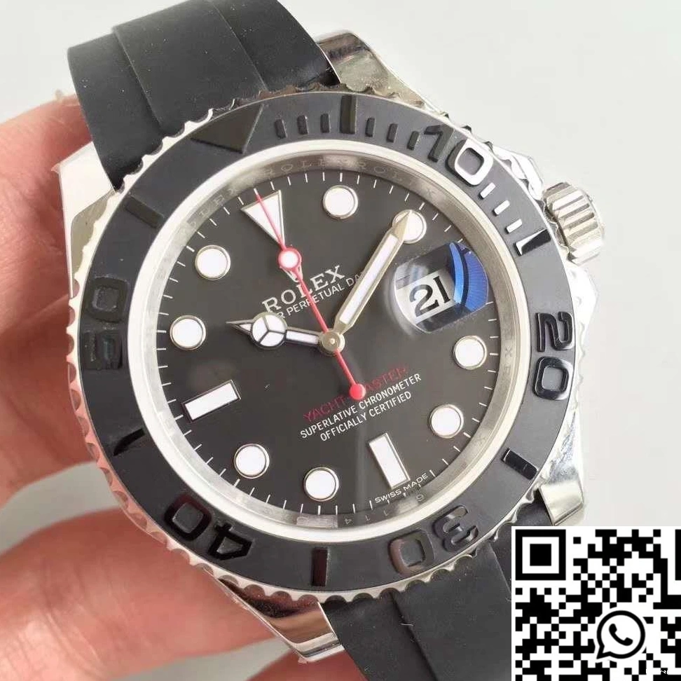 Steel Custom Rolex Master AR Case 116655 Stainless 40mm Factory Yacht 0126